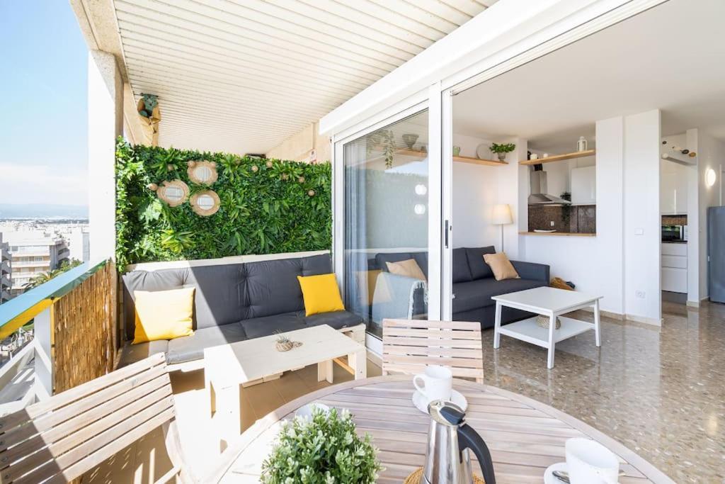 Апартаменты 1ªlinea Mar-Piscina-Wifi-Portaventura-Luxury-Chill5 Салоу Экстерьер фото